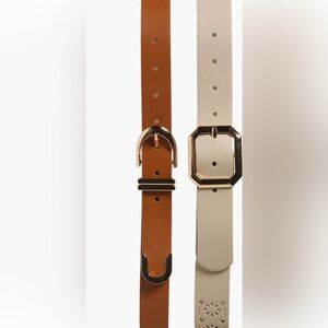 Vince Camuto two belts - brand new! Never worn no tags